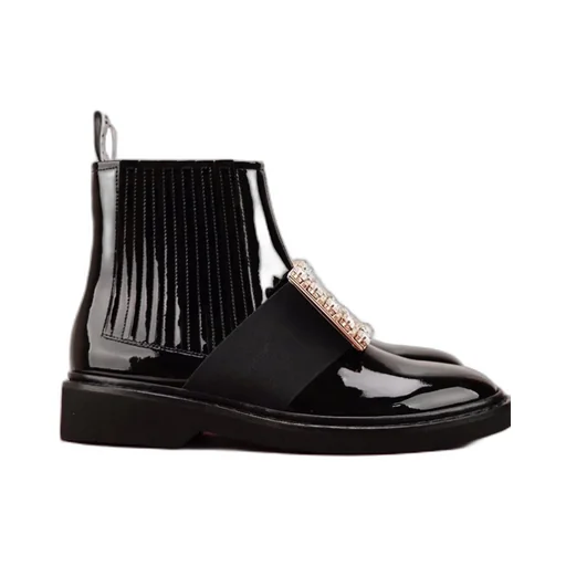 Roger Vivier Buckle Detailed Chelsea Boots