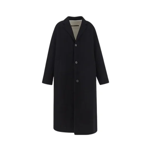 Jil Sander Single-Breasted Mid-Length Coat