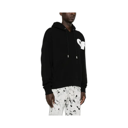 Off-White Shared Logo Drawstring Hoodie