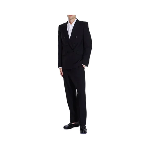 Saint Laurent Double-Breasted Long-Sleeved Jacket