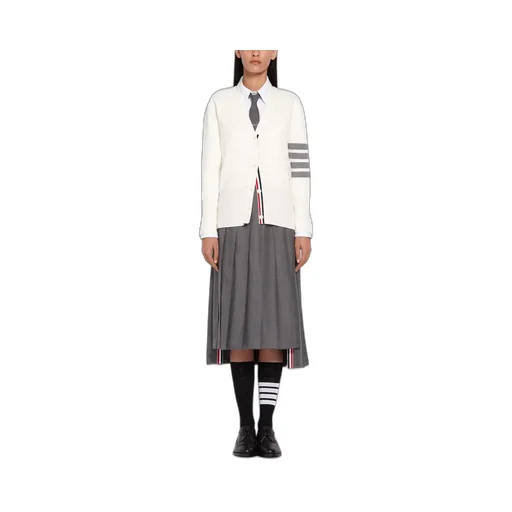 Thom Browne 4-Bar V-Neck Cardigan