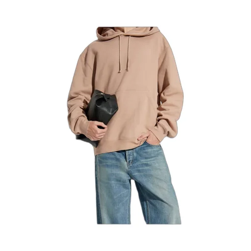 Saint Laurent Logo Patch Drawstring Hoodie