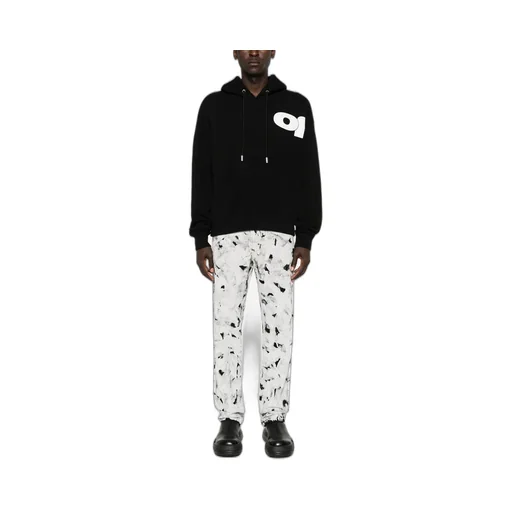 Off-White Shared Logo Drawstring Hoodie