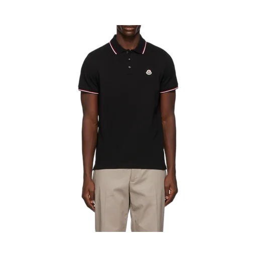 Moncler Logo Patch Short-Sleeved Polo Shirt