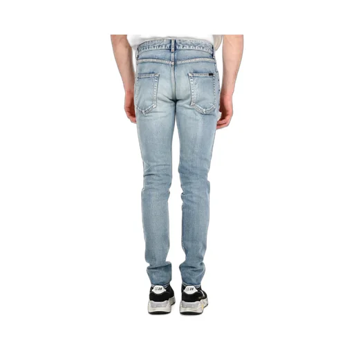 Saint Laurent Distressed Skinny Jeans