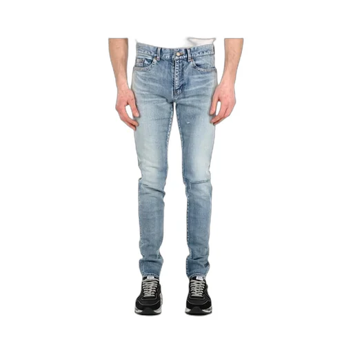 Saint Laurent Distressed Skinny Jeans