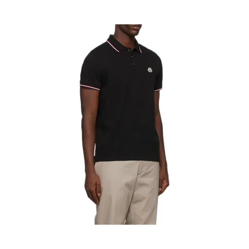 Moncler Logo Patch Short-Sleeved Polo Shirt