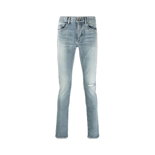 Saint Laurent Distressed Skinny Jeans