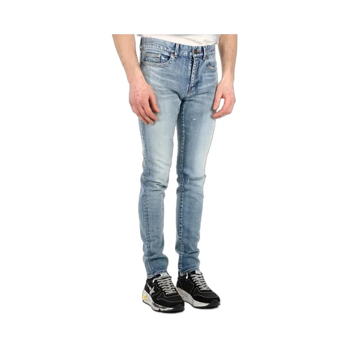 Saint Laurent Distressed Skinny Jeans