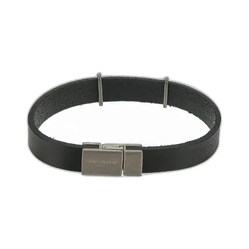 Saint Laurent Logo Plaque Bracelet