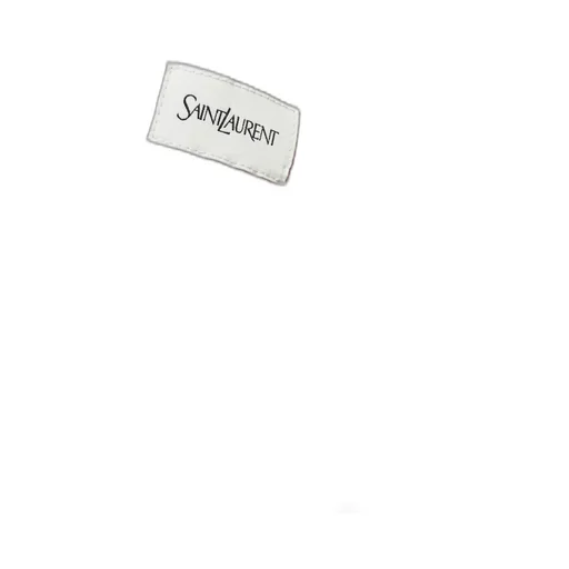 Saint Laurent Logo Patch Drawstring Hoodie