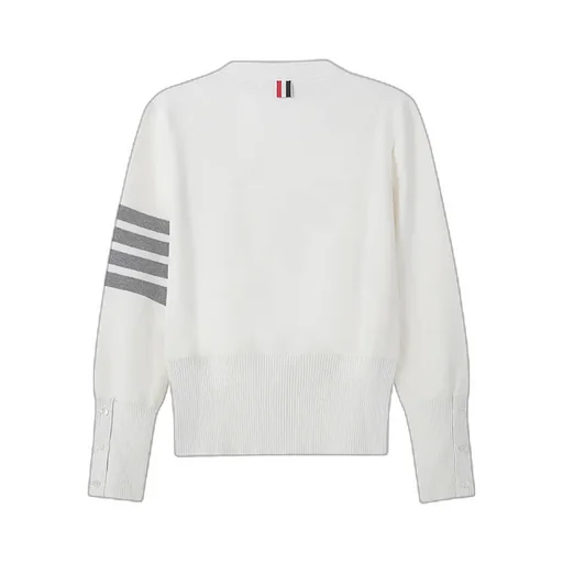 Thom Browne 4-Bar V-Neck Cardigan