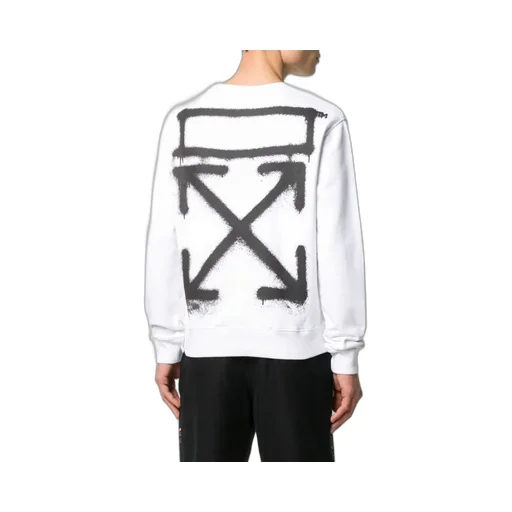 Spray Paint Effect Sweatshirt