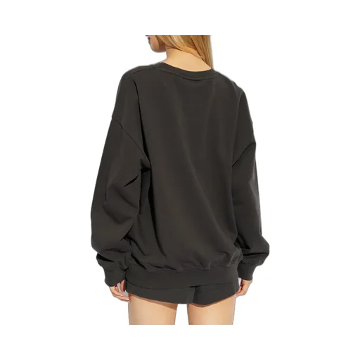Ganni Logo Printed Crewneck Sweatshirt