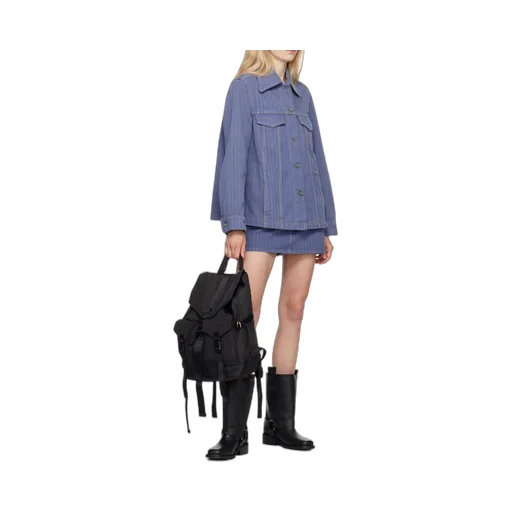 Ganni Mid Shaft Biker Boots