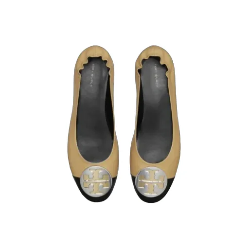 Tory Burch Claire Cap-Toe Ballet Flats