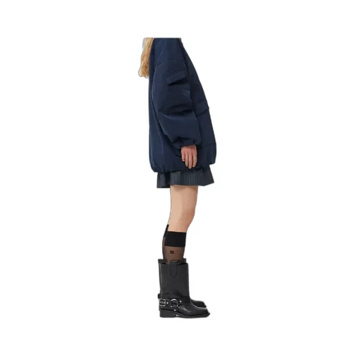 Ganni Mid Shaft Biker Boots