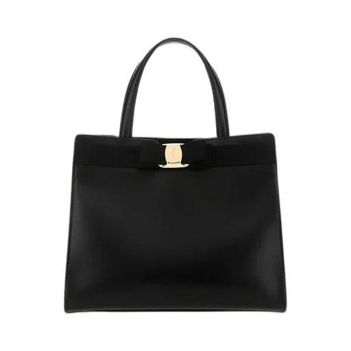 Salvatore Ferragamo Vara Bow Detailed Tote Bag