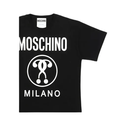 Question Mark Logo Printed T-Shirt