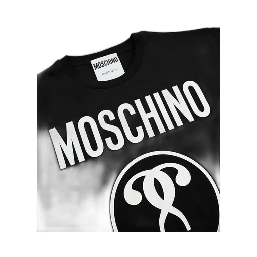 Question Mark Logo Printed T-Shirt