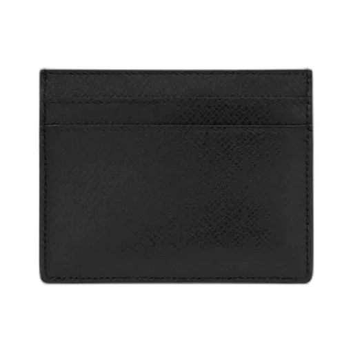 Saint Laurent Paris Logo Detailed Card Case
