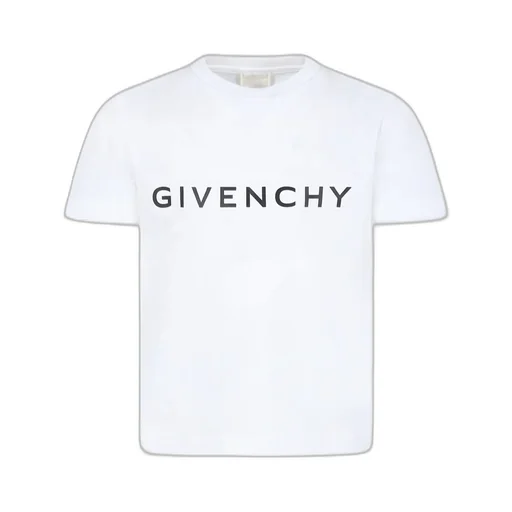 Givenchy Kids Logo Printed Crewneck T-Shirt