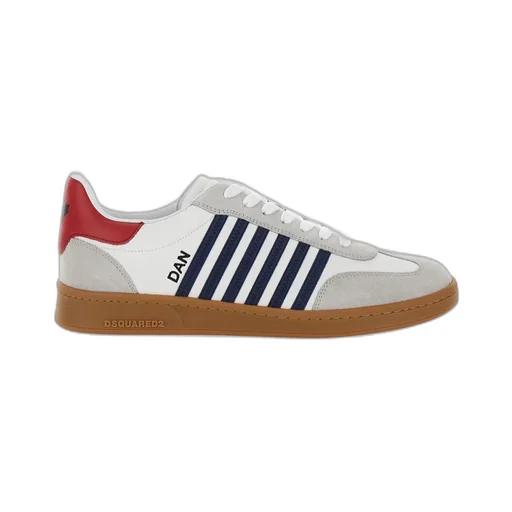 Dsquared2 Round Toe Low-Top Sneakers