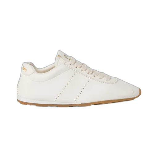 Miu Miu Plume Lace-Up Sneakers