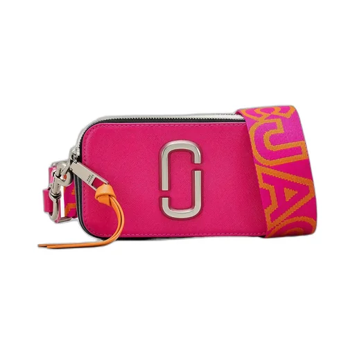 Marc Jacobs The Snapshot Logo Plaque Crossbody Bag