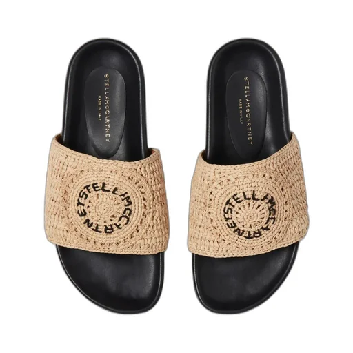Stella Mccartney Elyse Logo Sandals