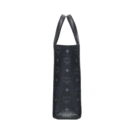 Mcm All-Over Logo Printed Mini Tote Bag