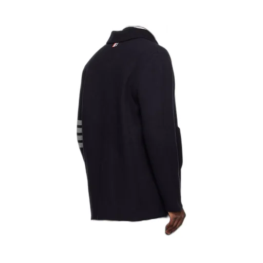 Thom Browne Stripe-Detailed Long-Sleeved Cardi-Coat