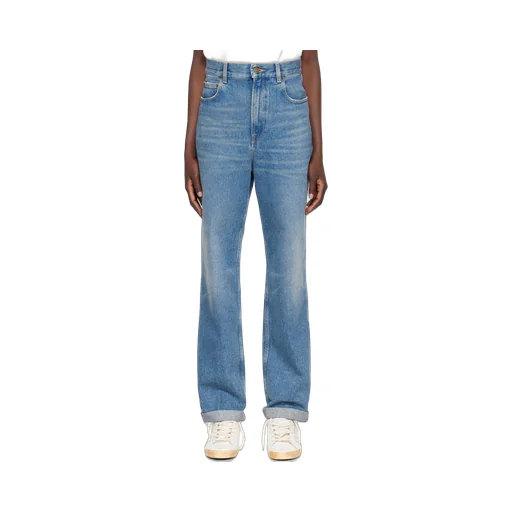 Golden Goose Deluxe Brand Kim Logo Patch Jeans