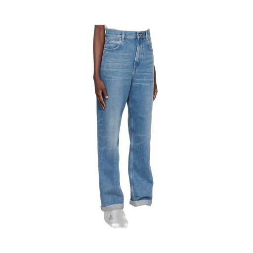 Golden Goose Deluxe Brand Kim Logo Patch Jeans