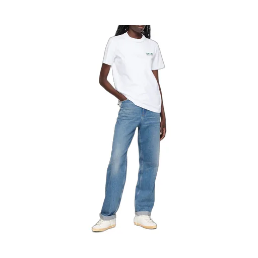 Golden Goose Deluxe Brand Kim Logo Patch Jeans