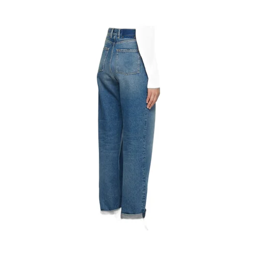 Golden Goose Deluxe Brand Kim Logo Patch Jeans