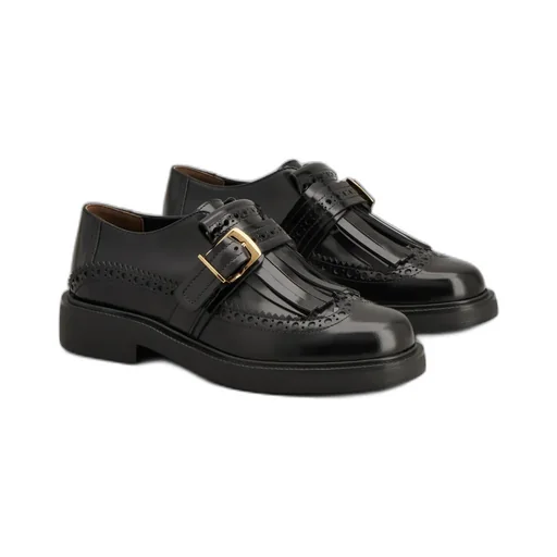 Tod's Fringe-Detail Perforated Loafers