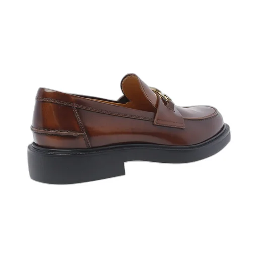 Tod's Logo-Plaque Slip-On Loafers