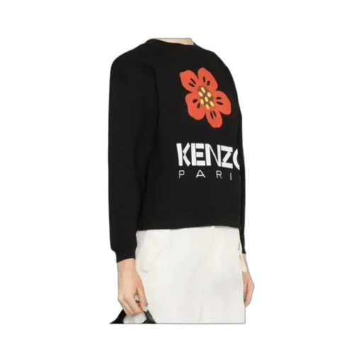 Kenzo Logo Printed Crewneck Sweatshirt
