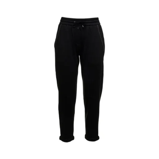 Brunello Cucinelli Elastic Waistband Drawstring Joggers