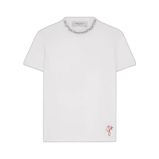 Golden Goose Deluxe Brand Embellished Crewneck T-Shirt