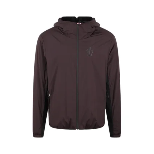 Moncler Grenoble Logo Printed Hooded Jacket
