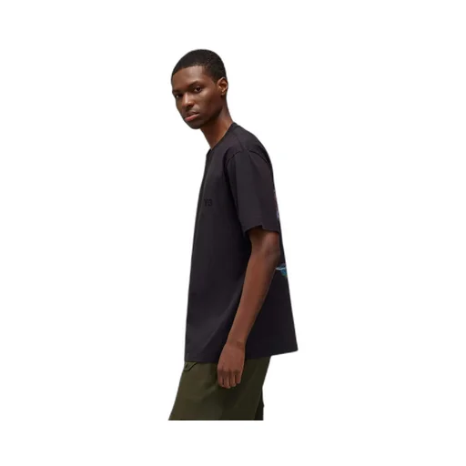 Y-3 Graphic Printed Short-Sleeved T-Shirt