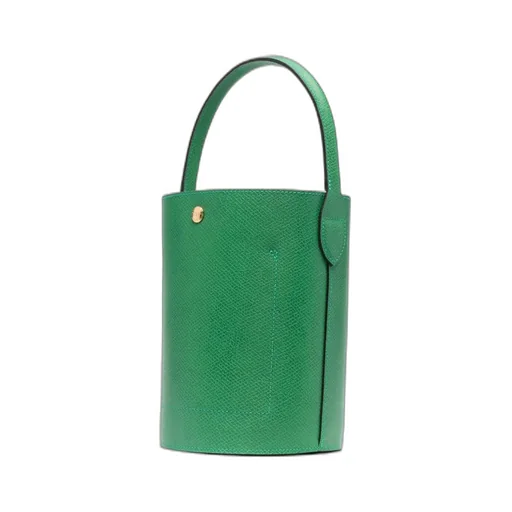 Longchamp ÉPure Logo Embossed Small Bucket Bag