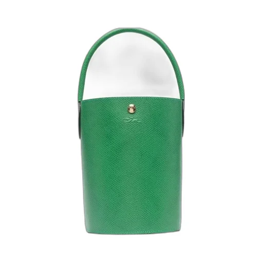 Longchamp ÉPure Logo Embossed Small Bucket Bag
