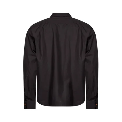 Orb-Embroidered Poplin Shirt