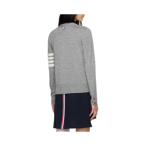 Thom Browne 4 Bar V-Neck Cardigan