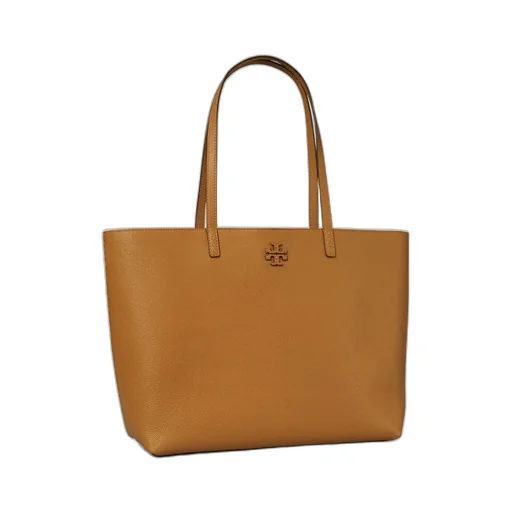 Tory Burch Mcgraw Logo Plaque Tote Bag