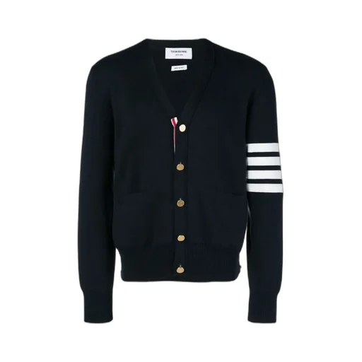 Thom Browne 4-Bar V-Neck Cardigan