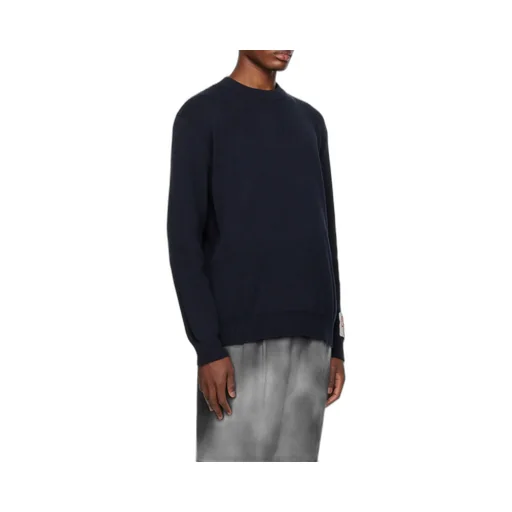 Golden Goose Deluxe Brand Logo Patch Knitted Jumper